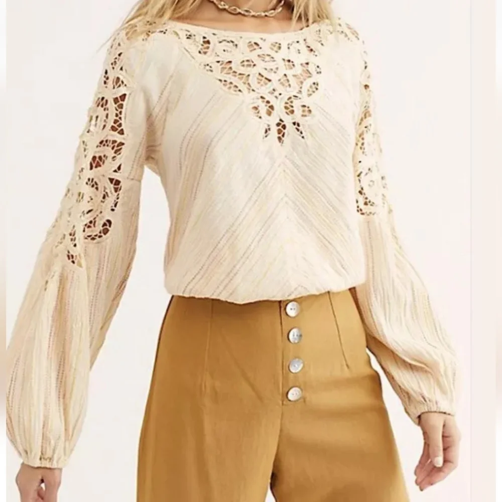Free People Floating Memories Top